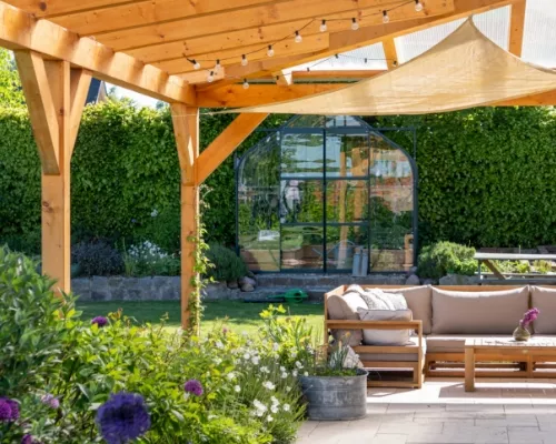 Extension de terrasse couverte